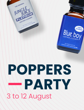 Time for Poppers Party on Aromas